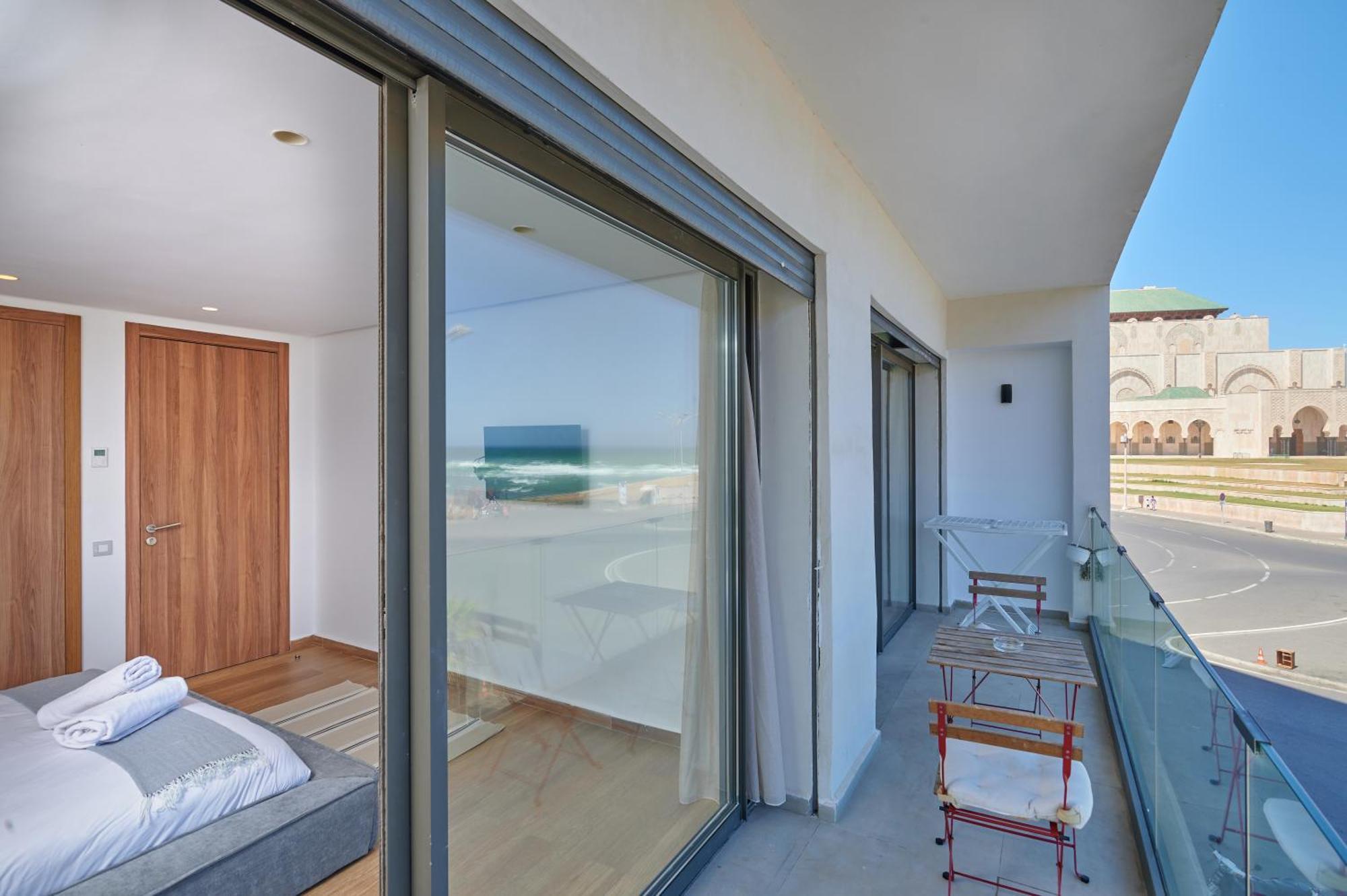 Apartment Sea View B2 - Mosquee Hassan II - By Thecasaedition Казабланка Екстериор снимка